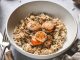 Risotto de boulgour aux noix de coquilles Saint-Jacques