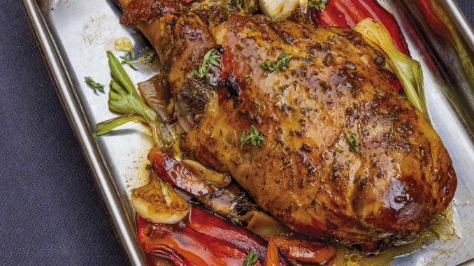 Recette du gigot d’agneau de lait par Hugo Desnoyer