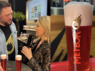 La brasserie familiale Meteor lance Meteor Cerise en Grande Distribution