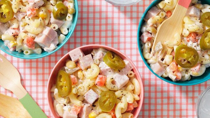 Recette de Salade Mexicaine de Macaronis pour surprendre vos papilles Mexican Macaroni Salad