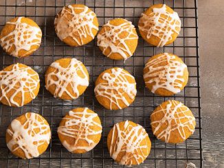 Gluten-Free Pumpkin Cookies with Cream Cheese Frosting