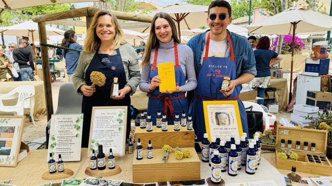 Le domaine de Théolier, renait de ses cendres, grâce à l’Immortelle