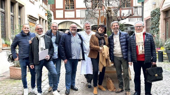 Le banquet du Prosper Montagné Alsace au château de la Confrérie Saint-Etienne
