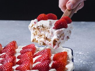 Strawberry Icebox Cake