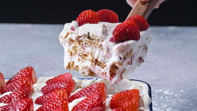 Strawberry Icebox Cake