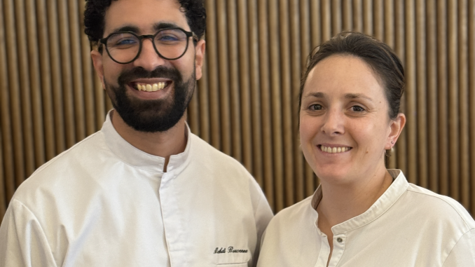 Fanny Herpin et Medhi Boucenna, deux chefs-directeurs au Camondo à Paris