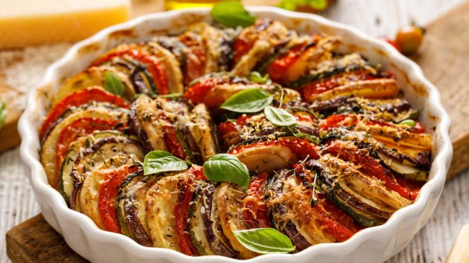 Tian de légumes à l