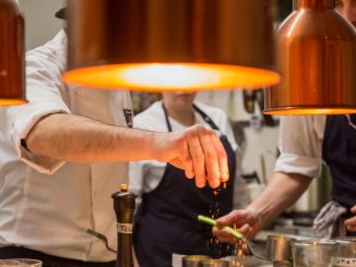 chef preparing foods