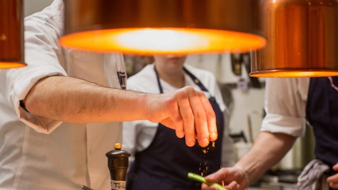 chef preparing foods